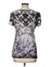 Unity World Wear Gray Short Sleeve Blouse Size L (petite) - photo 2