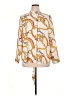 Ashley Stewart 100% Polyester Gold Long Sleeve Blouse Size 14 Plus - photo 1