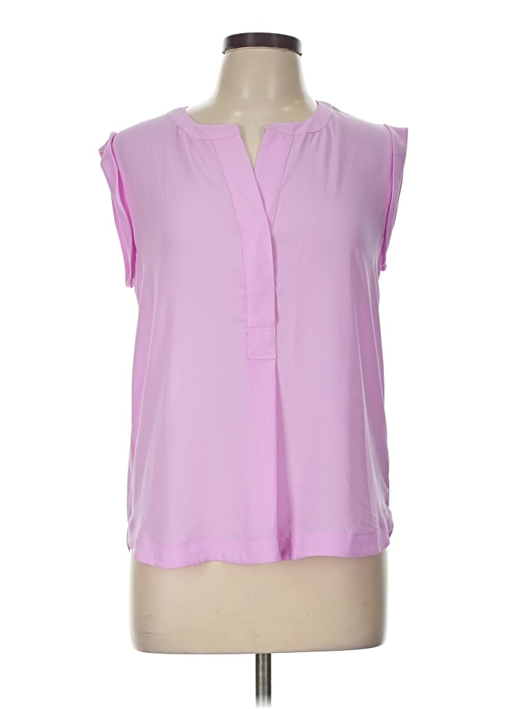 Pre-owned Jcrew Sleeveless Blouse In Pink