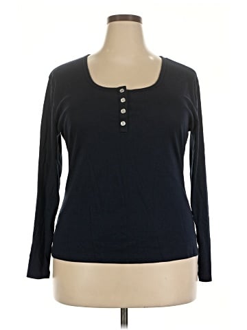 leo rosi Long Sleeve Henley (view 1)