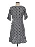 NY Collection Polka Dots Black Casual Dress Size M - photo 2