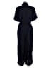 Nine West Solid Blue Jumpsuit Size L - photo 2