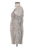 Urban Outfitters 100% Polyester Paisley Silver Cocktail Dress Size S - photo 5