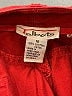 Talbots 100% Cotton Solid Red Cargo Shorts Size 16 - photo 3