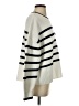 Banana Republic 100% Cotton Stripes Ivory Pullover Sweater Size S - photo 4