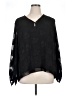 Ellen Tracy 100% Polyester Black 3/4 Sleeve Blouse Size XL - photo 1