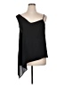 ASOS 100% Polyester Black Sleeveless Blouse Size 14 - photo 1