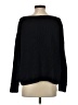 French Connection 100% Cotton Solid Black Pullover Sweater Size XS - photo 2