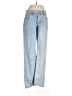 Princess Polly Hearts Blue Jeans Size 6 - photo 1