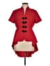 Collection Red Short Sleeve Blouse Size L - photo 1