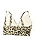 Old Navy Animal Print Gold Swimsuit Top Size S - photo 2