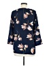 Daniel Rainn Blue 3/4 Sleeve Blouse Size M - photo 2