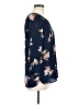 Daniel Rainn Blue 3/4 Sleeve Blouse Size M - photo 4