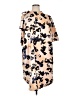 ASOS 100% Polyester Print Tan Casual Dress Size 16 - photo 1