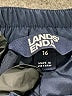 Lands' End 100% Nylon Blue Casual Pants Size 16 - photo 7