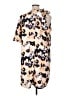 ASOS 100% Polyester Print Tan Casual Dress Size 16 - photo 2