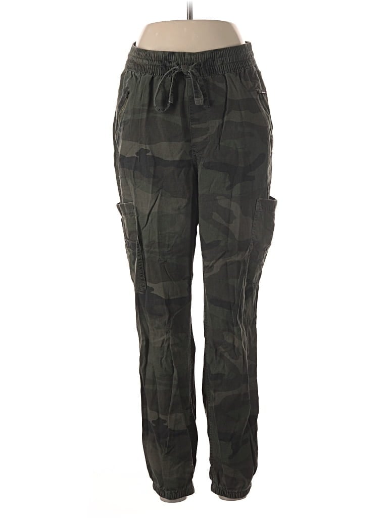 Pre-owned Hollister Cargo Pants In Green