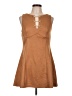 Francesca's Brown Casual Dress Size L - photo 1