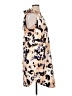 ASOS 100% Polyester Print Tan Casual Dress Size 16 - photo 4