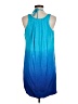 Express Tie-dye Blue Casual Dress Size M - photo 2