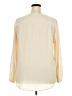 Adiva 100% Polyester Ivory Long Sleeve Blouse Size 2X - photo 2