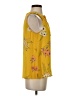 Maurices 100% Polyester Yellow Sleeveless Blouse Size S - photo 4