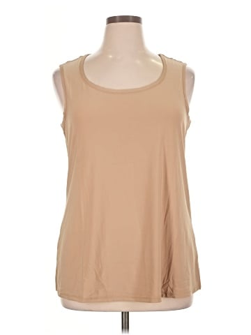 Nina Leonard Sleeveless T-Shirt (view 1)