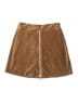 Ally B Solid Brown Skirt Size 14 - photo 1