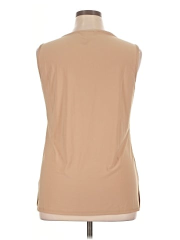 Nina Leonard Sleeveless T-Shirt (view 2)