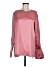 Max Mara Pink Long Sleeve Blouse Size L (estimated) - photo 1