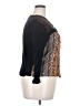 Jaclyn Smith 100% Rayon Brown Long Sleeve Blouse Size 18 - photo 4