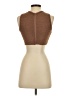 Shein Brown Sleeveless T-Shirt Size XS - photo 2