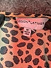 Gibson Latimer Animal Print Brown Long Sleeve Blouse Size M - photo 7
