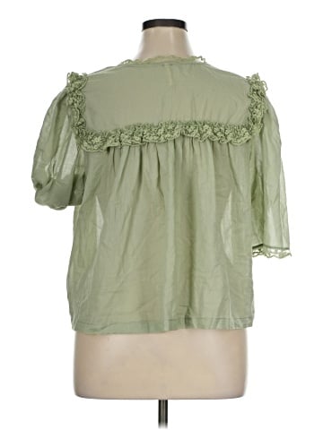 Free People 3/4 Sleeve Blouse (view 2)