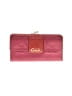 Coach Solid Pink Burgundy Wallet One size - photo 1