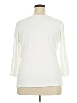 Karen Scott Sport Long Sleeve Henley (view 2)