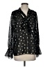 MISA Los Angeles Polka Dots Black 3/4 Sleeve Blouse Size S - photo 1