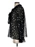 MISA Los Angeles Polka Dots Black 3/4 Sleeve Blouse Size S - photo 5