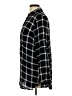 Old Navy Plaid Black Long Sleeve Blouse Size L - photo 5