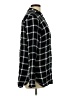 Old Navy Plaid Black Long Sleeve Blouse Size L - photo 4