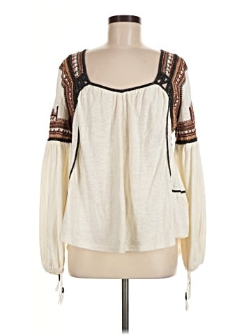 Free People Long Sleeve Blouse (view 1)