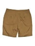 Tehama 100% Polyester Solid Tan Khaki Shorts Size 14 - photo 2