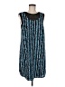 DKNY Graphic Blue Cocktail Dress Size M - photo 1