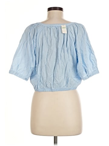 Aerie Short Sleeve Blouse (view 2)