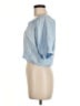 Aerie Blue Short Sleeve Blouse Size M - photo 5