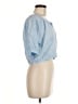 Aerie Blue Short Sleeve Blouse Size M - photo 4