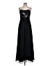 Bill Levkoff 100% Polyester Black Cocktail Dress Size 10 - photo 1