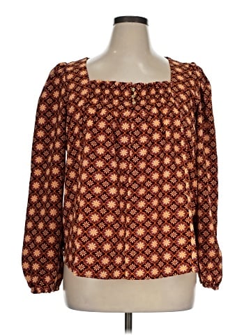 Draper James Long Sleeve Blouse (view 1)