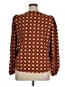 Draper James Brown Long Sleeve Blouse Size XL - photo 2
