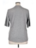 Unbranded Solid Gray 3/4 Sleeve T-Shirt Size XL - photo 2